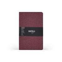 Castelli Notebook Harris Mid Ruled Royal Grape