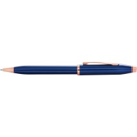 Cross Century II Translucent Cobalt Blue Lacquer Ballpoint