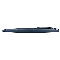 Cross ATX Etched Diamond Pattern Dark Blue Ballpoint