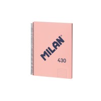 Milan Notebook Spiral Hardcover A4 80 Leaf 1918 Series Pink