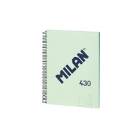Milan Notebook Spiral Hardcover A4 80 Leaf 1918 Series Green