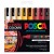 Uni Posca Marker 1.8-2.5mm Med Bullet 8 Pack Warm Colours PC-5M