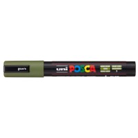 Uni Posca Marker 1.8-2.5mm Med Bullet Khaki Green PC-5M