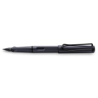 Lamy Safari Fountain Pen Steel Black E/Fine (0E2)