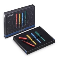 Lamy Al-Star LE Fountain Pen HP Set 4 pens E/Fine