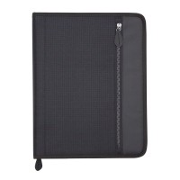 Debden Compendium A4 2-Ring Zippered PU Black