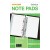 Debden Dayplanner Desk Note Pads Refill 2 Pack