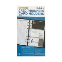 Debden Dayplanner Personal Credit/Business Card Holder 3 Pack