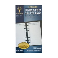 Debden Dayplanner Personal Day to a Page Undated Refill