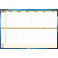 Writeraze Wallplanner Staff Leave Planner 700x1000mm Laminated Writeraze Wallplanner Staff Leave Planner 700x1000mm Laminated
