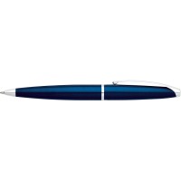 Cross ATX Translucent Blue Lacquer Ballpoint