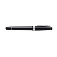 Cross Bailey Light Glossy Black Resin Extra Fine Nib Fountain Pen