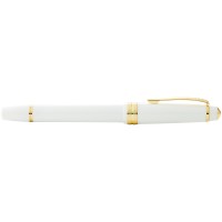 Cross Bailey Light Polished White Resin and Gold Tone Fine Nib Fountain Pen