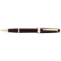 Cross Bailey Light Polished Burgundy Resin and Gold Tone Rollerball