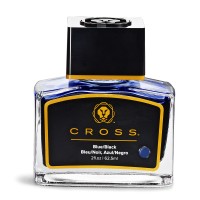 Cross Fountain Pen Ink Bottle 62.5 ml Blue/Black