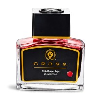 Cross Fountain Pen Ink Bottle 62.5 ml Red