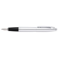 Cross Calais Polished Chrome Fine Nib Fountain Pen