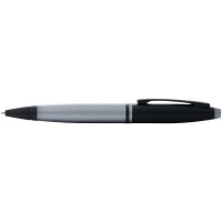 Cross Calais Matt Grey and Black Lacquer Ballpoint
