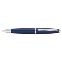 Cross Calais Matt Metallic Blue Lacquer Ballpoint