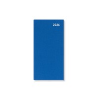 Letts of London Diary Principal Slim Week to View English Blue 2026