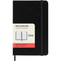 Moleskine Diary 12 Month Daily HC Pocket Black 2026