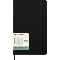 Moleskine Diary 12 Month Weekly Vertical HC Large Black 2026