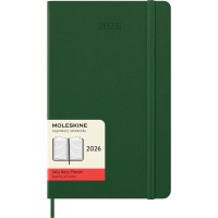 Moleskine Diary 12 Month Daily HC Large Myrtle Green 2026
