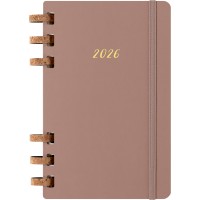 Moleskine 12 Month Spiral Planner HC Large Almond 2026