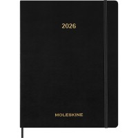 Moleskine 13 Month Essential Planner SC Weekly Vertical XXL Black 2026