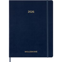 Moleskine 13 Month Essential Planner SC Weekly Vertical XXL Sapphire Blue 2026