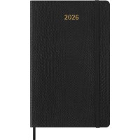 Moleskine Diary 12 Month Weekly + Notes HC Large Precious & Ethical Mamba Black 2026