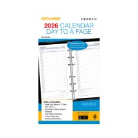 Debden Dayplanner Personal Day to a Page Refill 2026