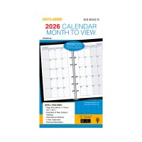Debden Dayplanner Personal Month to View Refill 2026