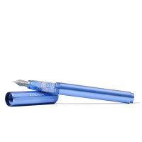FWP Fountain Pen Aluminium Carousel Blue Revelry Fine