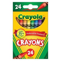 Crayola Regular Crayons Tuck Box 24Pk