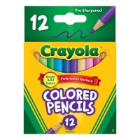 Crayola Colored Pencils Half 12Pk