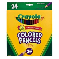 Crayola Colored Pencils Full Size 24Pk