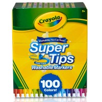 Crayola Super Tips Markers 100Pk