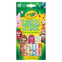 Crayola Doodle Scents Markers 18Pk