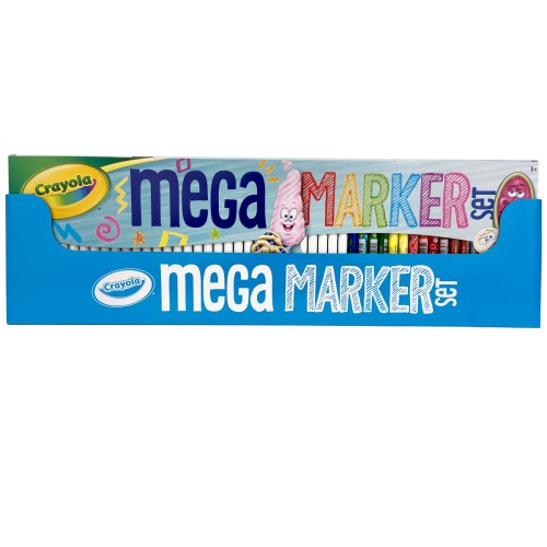 Crayola Mega Marker Set 50Pk SRT Crayola Mega Marker Set 50Pk SRT