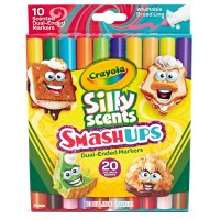 Crayola Smash Ups Dual Ended Markers 10Pk