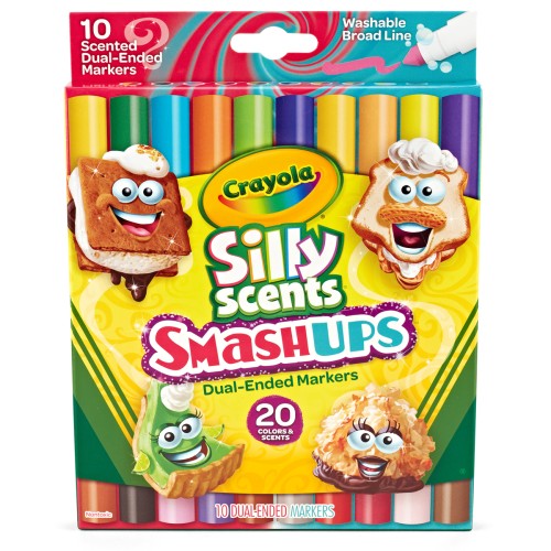 Crayola Smash Ups Dual Ended Markers 10Pk Crayola Smash Ups Dual Ended Markers 10Pk