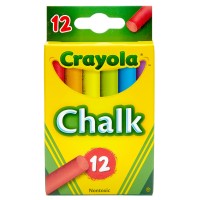 Crayola Chalk Colored 12Pk