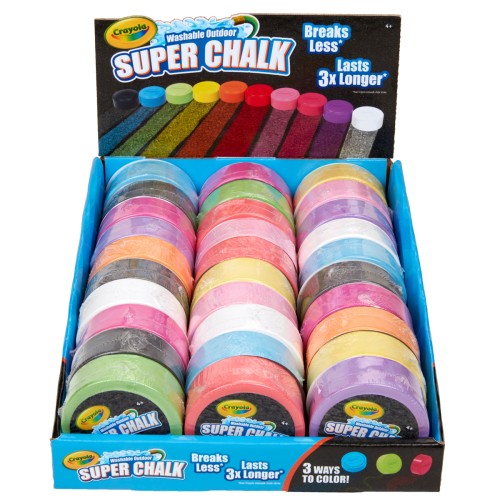 Crayola Superchalk Tray 30Pk Crayola Superchalk Tray 30Pk