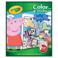 Crayola Color & Sticker Peppa Pig