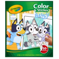 Crayola Color & Sticker Bluey