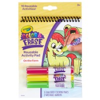 Crayola Color & Erase Reusable Activity Pad On the Farm
