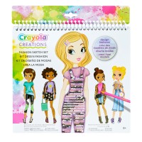Crayola Creations I Love Fashion Sketch Set