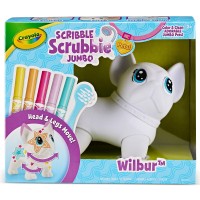 Crayola Scribble Scrubbie Poseable Jumbo Pet - Wilbur