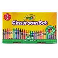 Crayola Large Crayons Classroom Set 240 Pieces